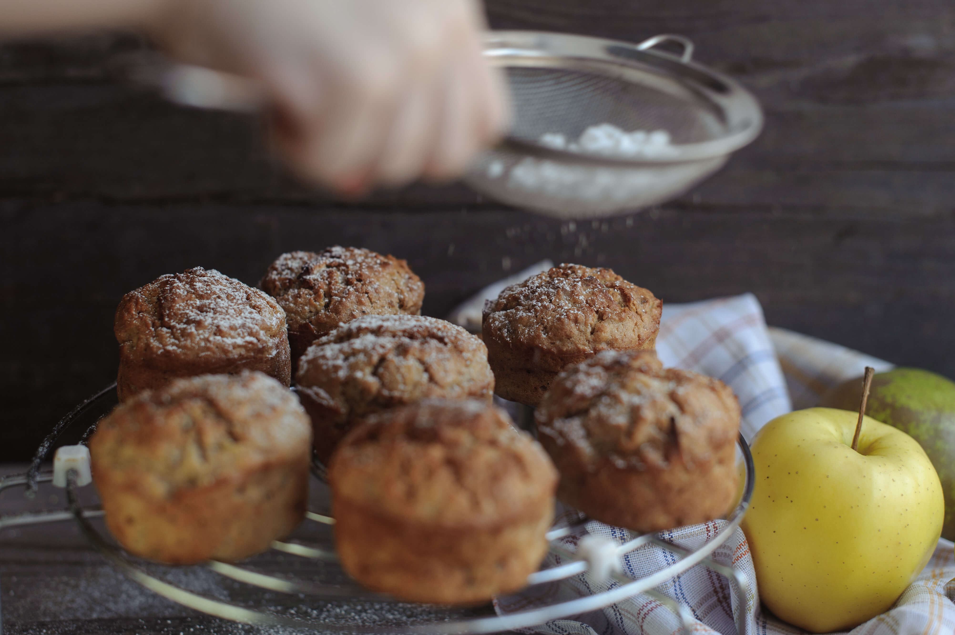 Apple and Cinnamon Spelt Muffins